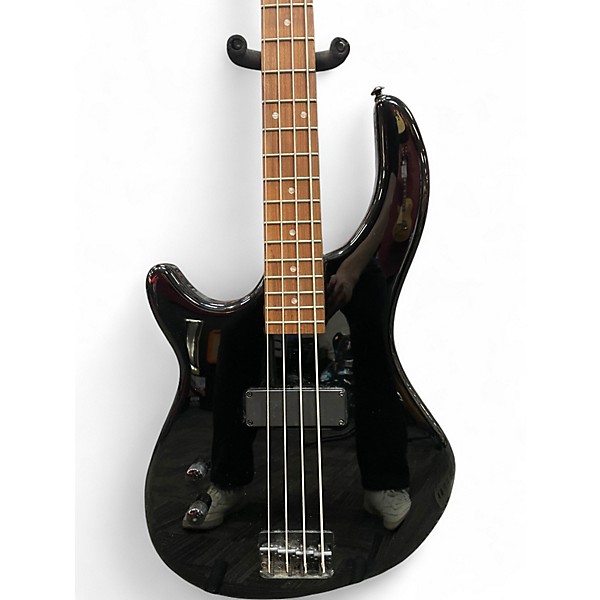 Used Dean E09M Edge 09 Left Handed Black Electric Bass Guitar