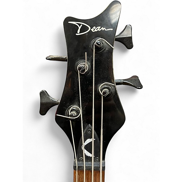 Used Dean E09M Edge 09 Left Handed Black Electric Bass Guitar