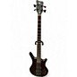Used Warwick PRO SERIES THUMB BO 4 NIRVANA BLACK TRANSPARENT Electric Bass Guitar thumbnail
