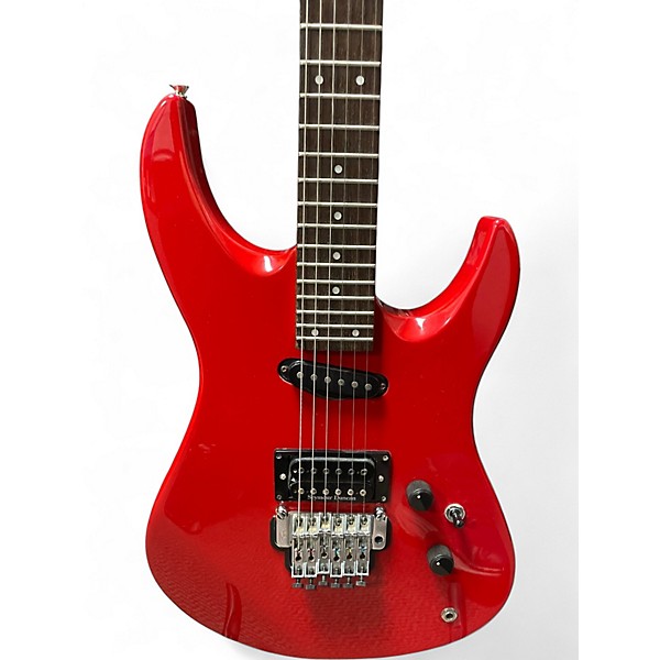Used Yamaha RGX211 Red Solid Body Electric Guitar