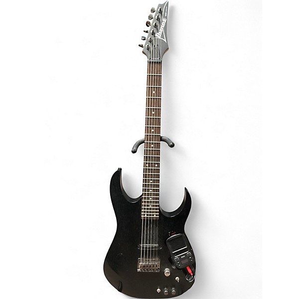 Used Ibanez RGKP6 Satin Black Solid Body Electric Guitar