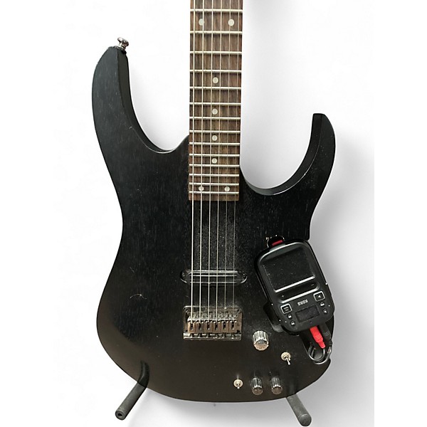 Used Ibanez RGKP6 Satin Black Solid Body Electric Guitar