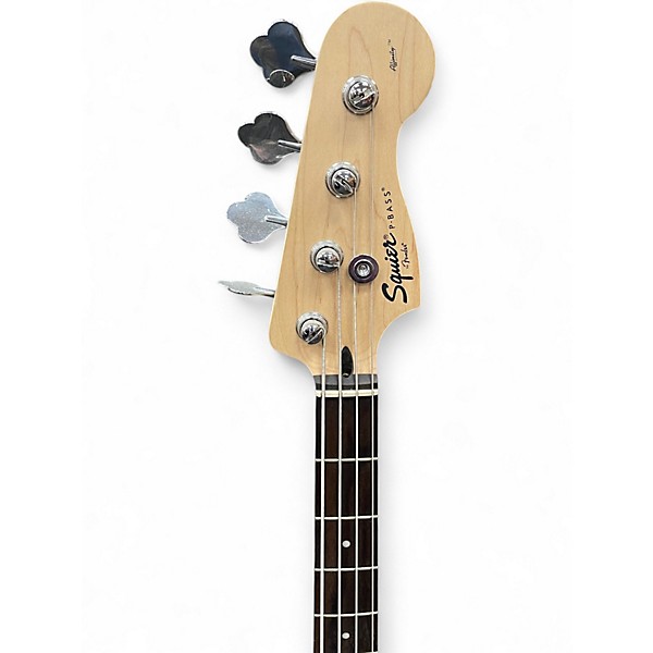 Used Squier AFFINITY P BASS BLACK Electric Bass Guitar