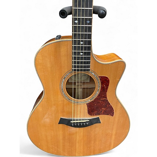 Used Taylor 416CE-LTD Natural Acoustic Electric Guitar