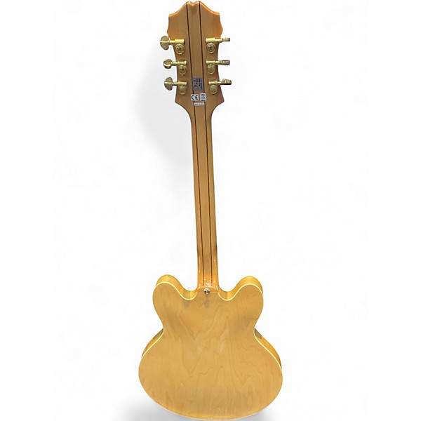 Used Epiphone Sheraton II Natural Hollow Body Electric Guitar
