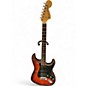 Used 2014 Fender DEALER EVENT SELECT STRATOCASTER RED/BLACK FLAME Solid Body Electric Guitar thumbnail