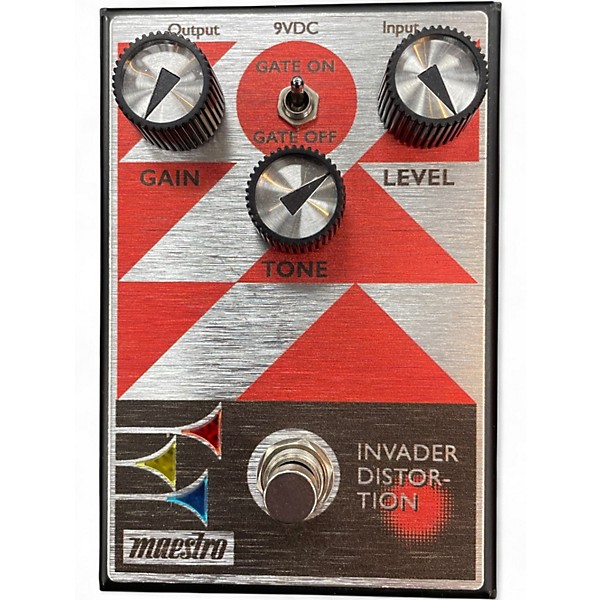 Used Maestro INVADER DISTORTION Effect Pedal