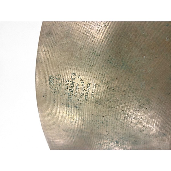 Used Zildjian 14in A Series 60s Stamp Crash Cymbal Cymbal