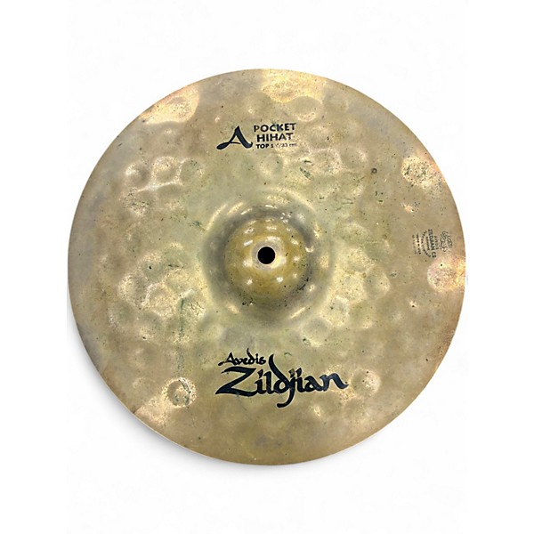 Used Zildjian 13in A Series Pocket Hi Hat Top Cymbal