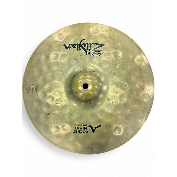 Used Zildjian 13in A Series Pocket Hi Hat Top Cymbal