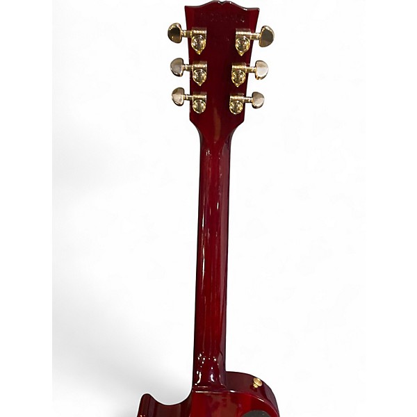 Used Gibson Les Paul Studio Red Solid Body Electric Guitar