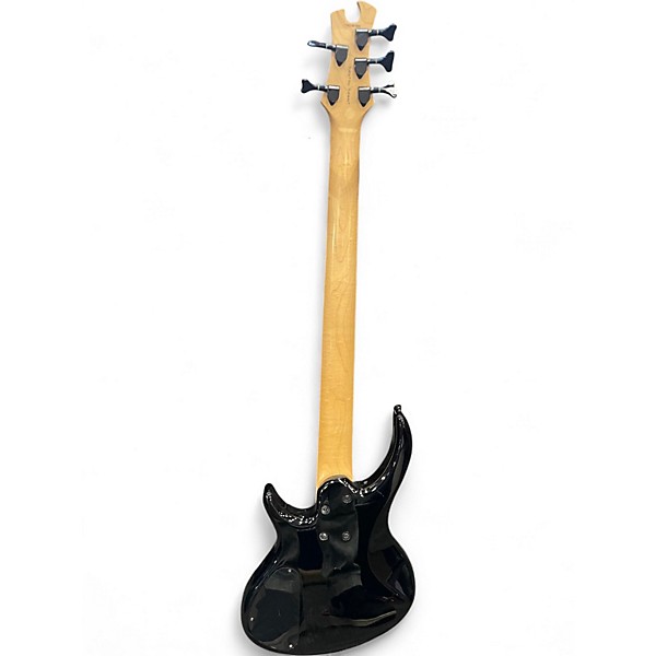 Used Tobias Toby Deluxe V 5 String Black Electric Bass Guitar
