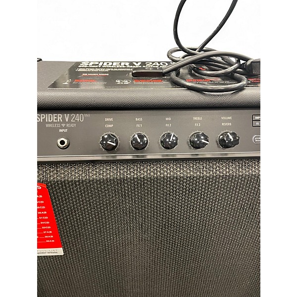 Used Line 6 Spider V 240 Guitar Combo Amp