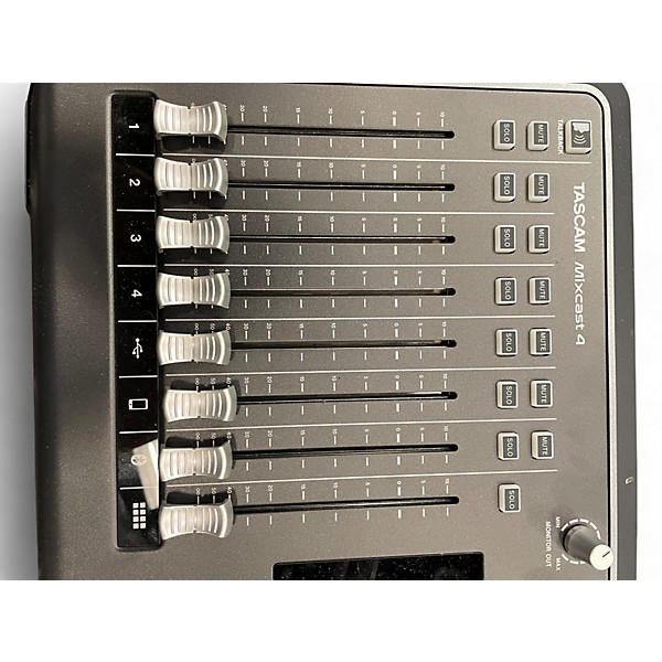Used TASCAM Mixcast 4 Podcast Station / USB Audio Interface Production Controller