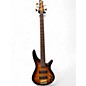 Used Ibanez SR405 5 String Amber Electric Bass Guitar thumbnail