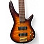 Used Ibanez SR405 5 String Amber Electric Bass Guitar