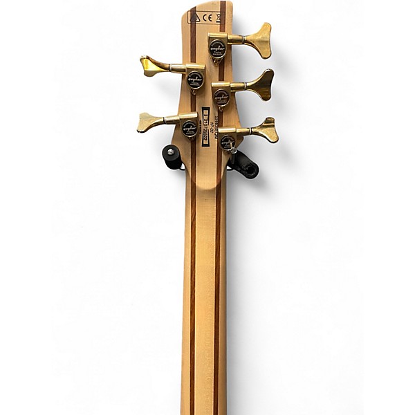 Used Ibanez SR405 5 String Amber Electric Bass Guitar