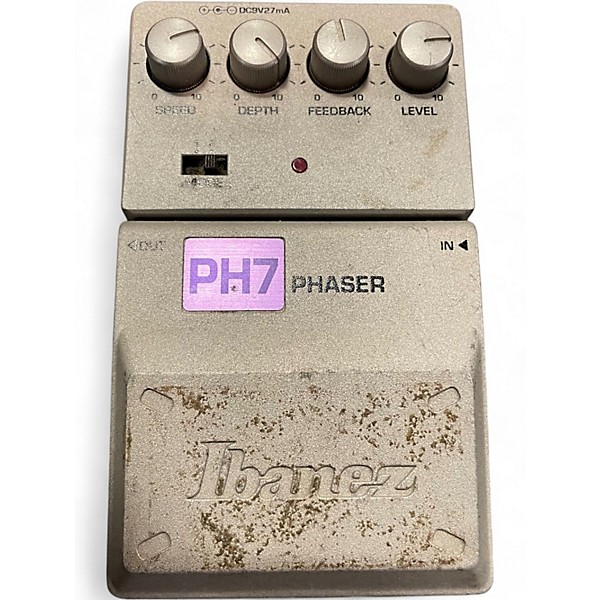 Used Ibanez PH7 Phaser Effect Pedal