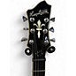 Used 2017 Hagstrom Viking Deluxe Black Hollow Body Electric Guitar