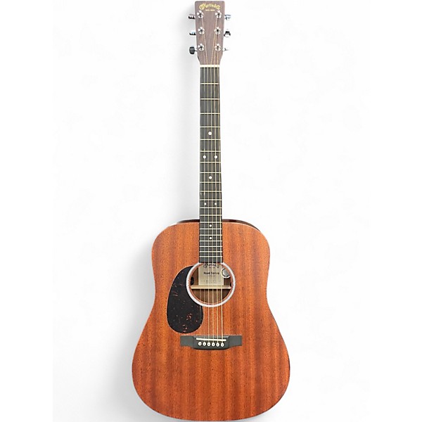 Used Martin D10EL Natural Acoustic Electric Guitar
