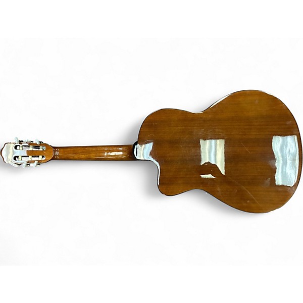 Used Crafter Guitars HCC24EQ Natural Classical Acoustic Electric Guitar