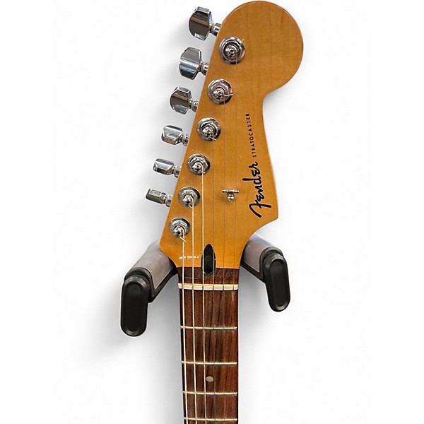 Used Fender Player Plus Stratocaster HSS 3 Tone Sunburst Solid Body Electric Guitar