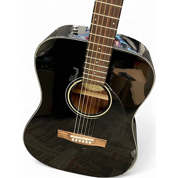 Used Fender DG60 Black Acoustic Guitar