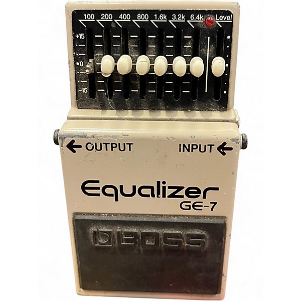 Used BOSS GE7 Equalizer Pedal