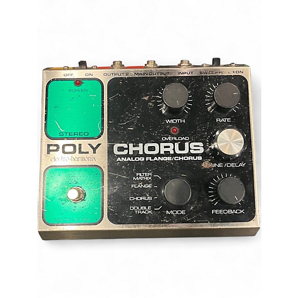 Used Electro-Harmonix Stereo Poly Chorus Reissue Effect Pedal
