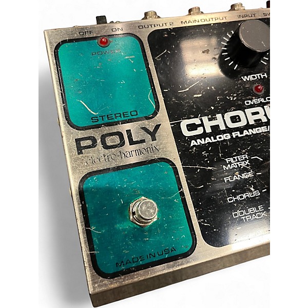 Used Electro-Harmonix Stereo Poly Chorus Reissue Effect Pedal