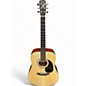 Used Bristol BD-16 Natural Acoustic Guitar thumbnail