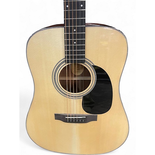 Used Bristol BD-16 Natural Acoustic Guitar