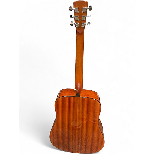 Used Bristol BD-16 Natural Acoustic Guitar