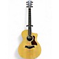 Used Taylor 214CE Deluxe Natural Acoustic Electric Guitar thumbnail