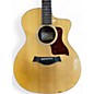 Used Taylor 214CE Deluxe Natural Acoustic Electric Guitar