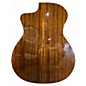 Used Taylor 214CE Deluxe Natural Acoustic Electric Guitar