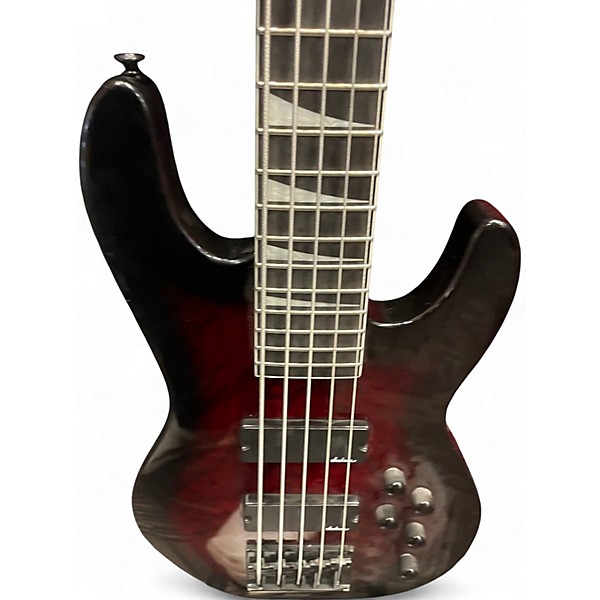 Used Jackson JS30 TRANSPARENT RED BURST Solid Body Electric Guitar