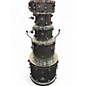 Used Ludwig 5 Piece Element Evolution Silver Sparkle Drum Kit