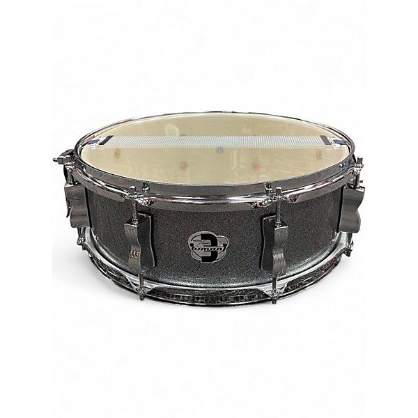 Used Ludwig 5 Piece Element Evolution Silver Sparkle Drum Kit