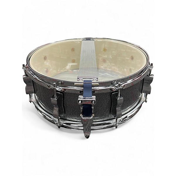 Used Ludwig 5 Piece Element Evolution Silver Sparkle Drum Kit