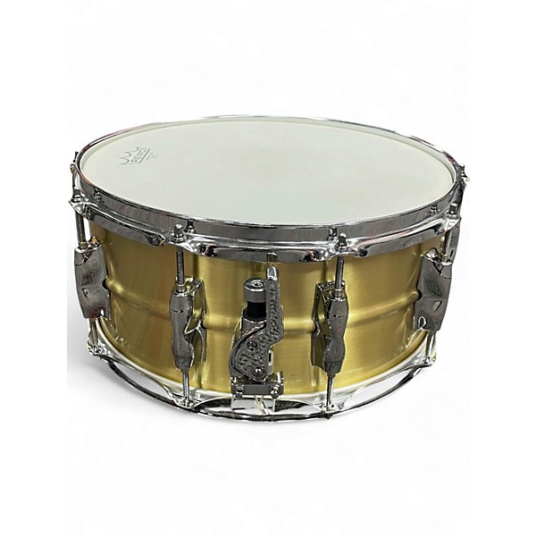 Used Yamaha 6.5X14 RRS1465 Recording Custom Brass Snare Brass Drum