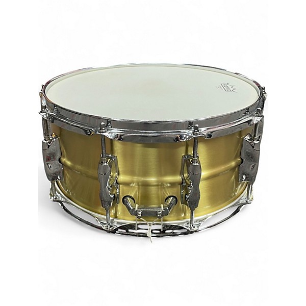 Used Yamaha 6.5X14 RRS1465 Recording Custom Brass Snare Brass Drum