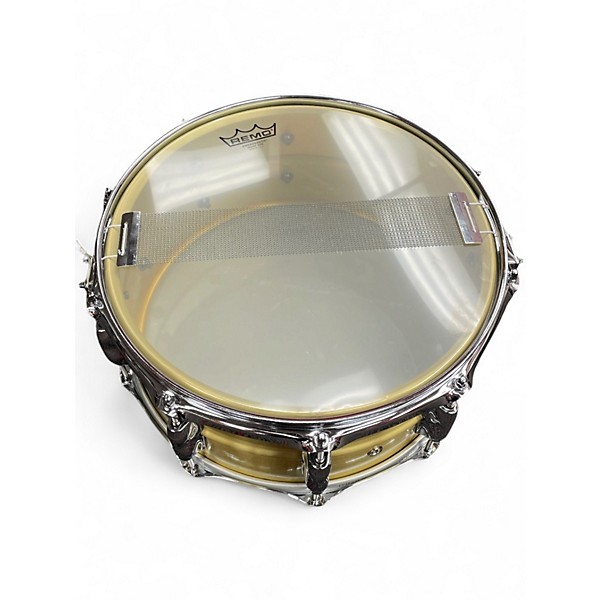 Used Yamaha 6.5X14 RRS1465 Recording Custom Brass Snare Brass Drum