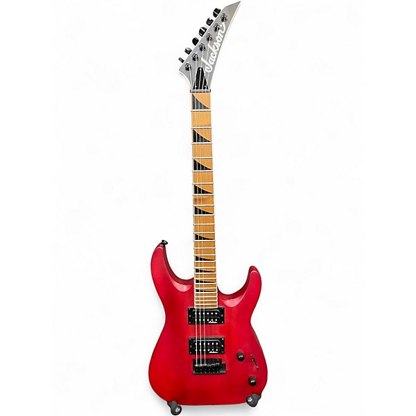 Used Jackson JS24 RED STAIN Solid Body Electric Guitar