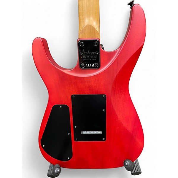 Used Jackson JS24 RED STAIN Solid Body Electric Guitar