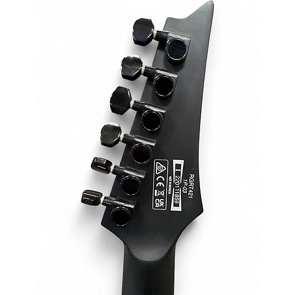 Used Ibanez RGRT421 BLACK Solid Body Electric Guitar
