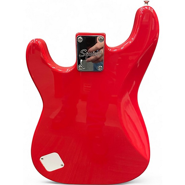 Used Squier Mini Affinity Stratocaster Red Electric Guitar