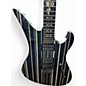 Used Schecter Guitar Research Synyster Gates Signature Standard black pinstripes Solid Body Electric Guitar