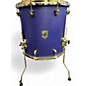 Used SJC 3 Piece Navigator 3pc Kit Purple Stain Drum Kit
