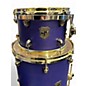 Used SJC 3 Piece Navigator 3pc Kit Purple Stain Drum Kit